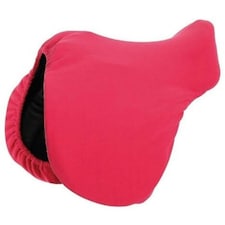 Shires Fleece Horse Saddle Cover - Pink - One Size
