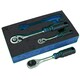 image 2 of 1/4in 3/8in 1/2in Drive Ratchets Straight Handle 90 Teeth Quick Release 3pc Set
