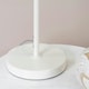 image 3 of ValueLights Morris White Retro Dome Metal Desk Office Table Lamp Light