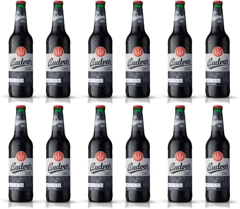 image 1 of Budweiser Budvar Dark Premium Lager 20x 500ml