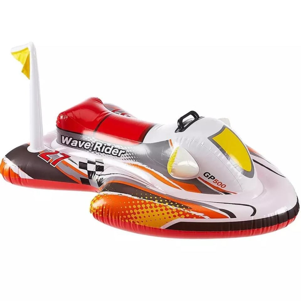image 1 of Intex inflatable Wave Rider Ride-On - Red