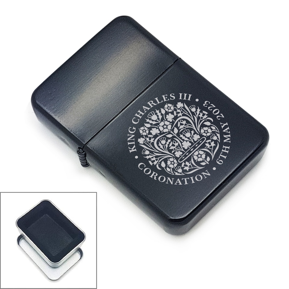 image 1 of Personalised Engraved Wedding Lighter Gift for a Couple