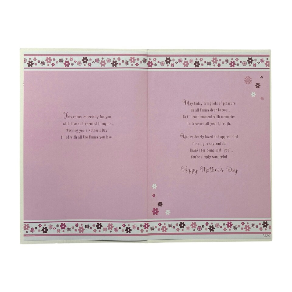 image 1 of To A Special Nanna Pink Heart Design Mother's Day Boxed Card
