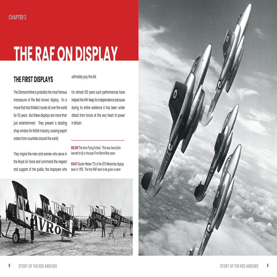 image 1 of Story Of The Red Arrows Book