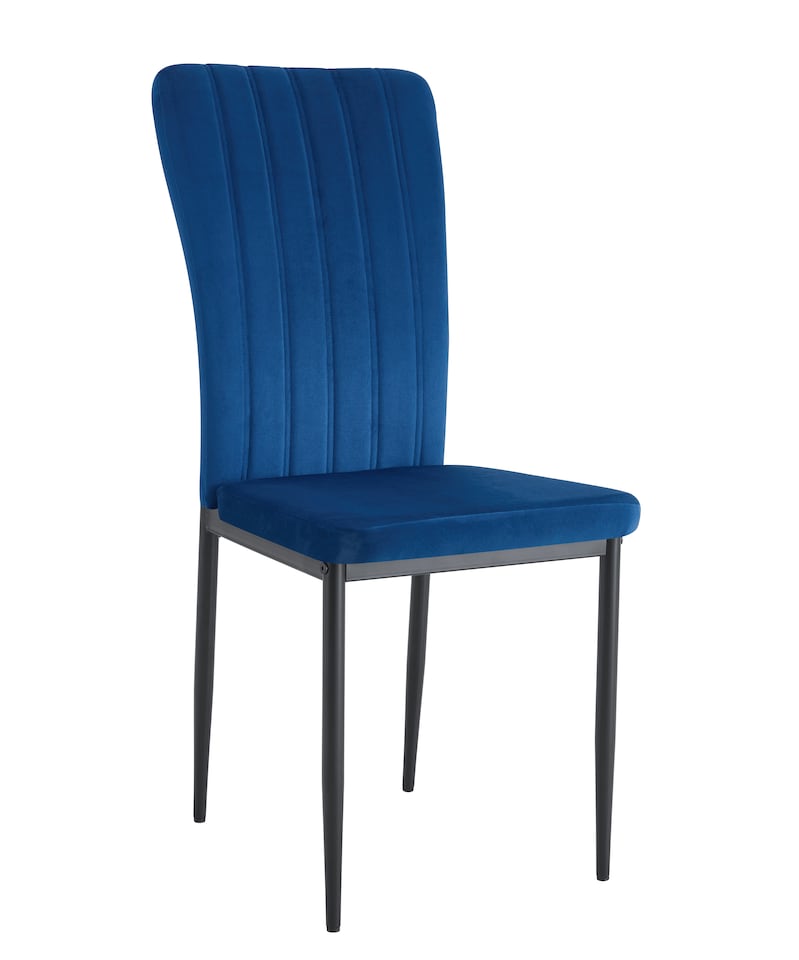 image 1 of MCC Direct Set of 6 Velvet Dining Chairs Upholstered Kitchen Accent Chairs Elle