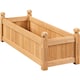 image 1 of Yaheetech Wood Rectangular Garden Planter-110.5 cm L