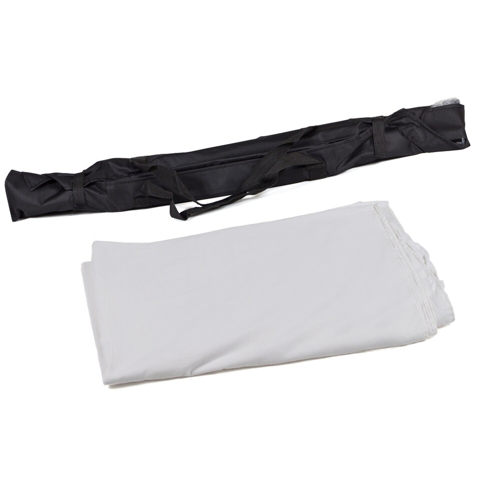 image 1 of Backdrop system, full set 3x6m with carry bag | White | white | 300 x 600 cm | 1