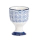 image 4 of Nicola Spring Hand-Printed Egg Cups - 5.5cm - Navy - Pack of 6