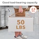 image 4 of Pack of 6 Brown Bopp Tape For Packing 48mm x 50m