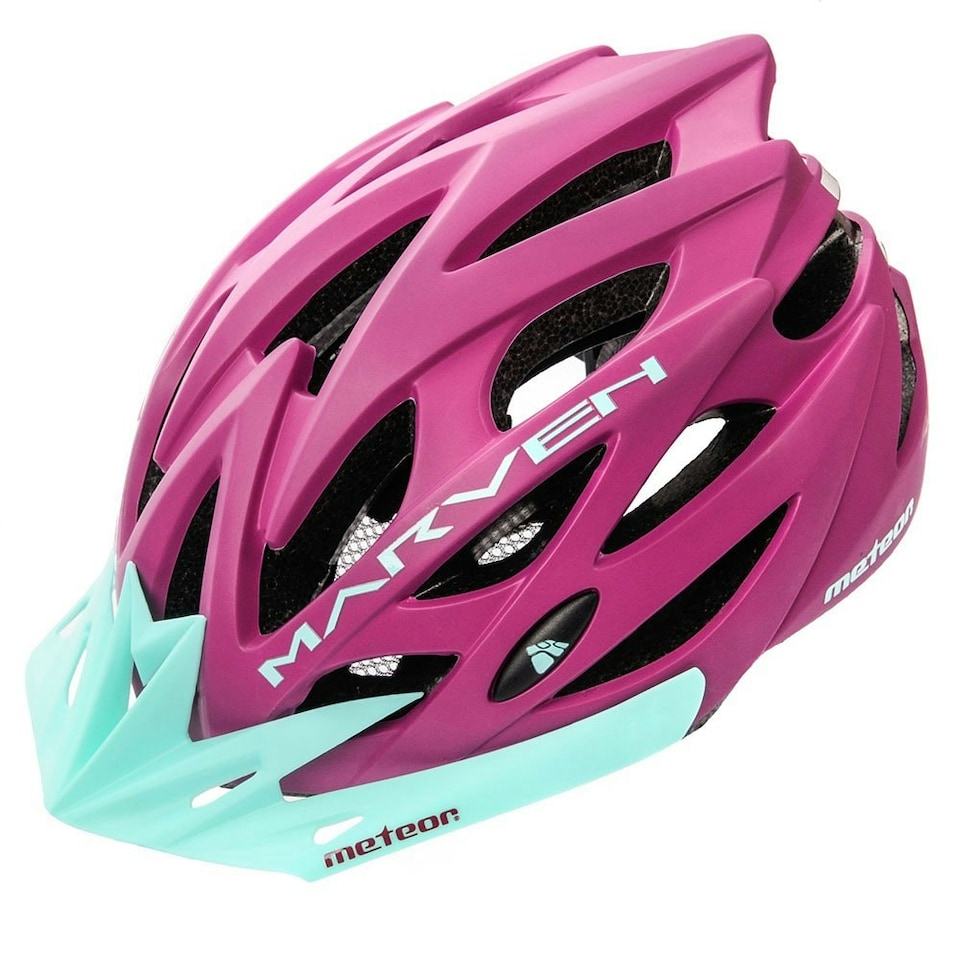 image 1 of Meteor Marven Cycle Helmet MTB Bike Skateboard Scooter Safety Gear | Purple | Purple | S
