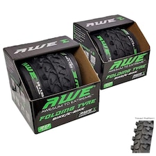 AWE AWERide Set x 2 20" x 1.95" Folding Tyre Bike/E-Bike 35 PSI + 30 TPI