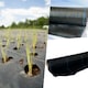 image 4 of Pegdev Polywoven Groundcover Fabric 1m Width Weed Control Tear-Resistant Permeable 45m