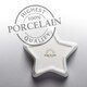image 6 of Wm Bartleet & Sons Porcelain Mini Star Dish, Set of 4 White