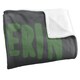 image 2 of Harry Potter Slytherin Doodle Blanket - Multicoloured - One Size