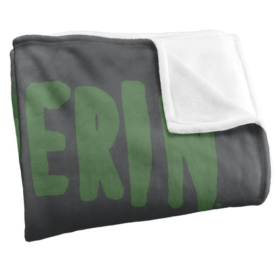 image 1 of Harry Potter Slytherin Doodle Blanket - Multicoloured - One Size