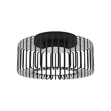 EGLO Ginestrone-Z Black Steel RGB Ceiling Light