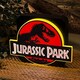 image 5 of Jurassic Park Logo 3D Lamp Black