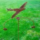 image 3 of Spitfire Wind Rocker Double Bare Metal/Ready to Rust - Steel - W54 x H148.5 cm