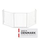image 1 of BabyDan Olaf XX Wide Wall Mounted Safety Gate & Fireguard 90 - 278cm White