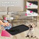 image 4 of Dog Crate Luna - foldable, robust steel mesh, double locked doors - 71x108x76cm
