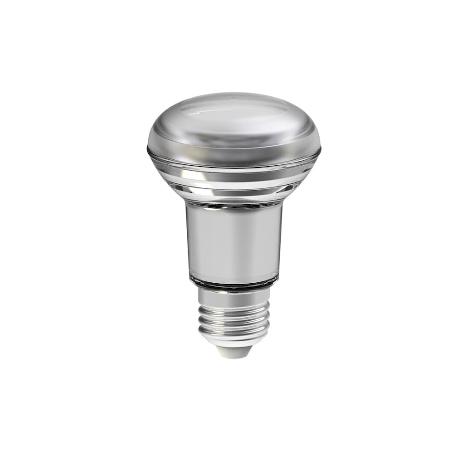 image 1 of Osram Star R63 60 36 Degrees 4.8 Watt E27 2700K Warm White LED Reflector Lamp Twin Pack