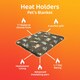 image 6 of Warm Quilted Fleece Pet Blanket for Winter with Cats & Dogs
