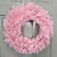 image 2 of 50cm Premier Rosewood Christmas Door Wreath in Pink