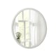 image 1 of Classic Round Contemporary Mirror White White | 50x50x2cm
