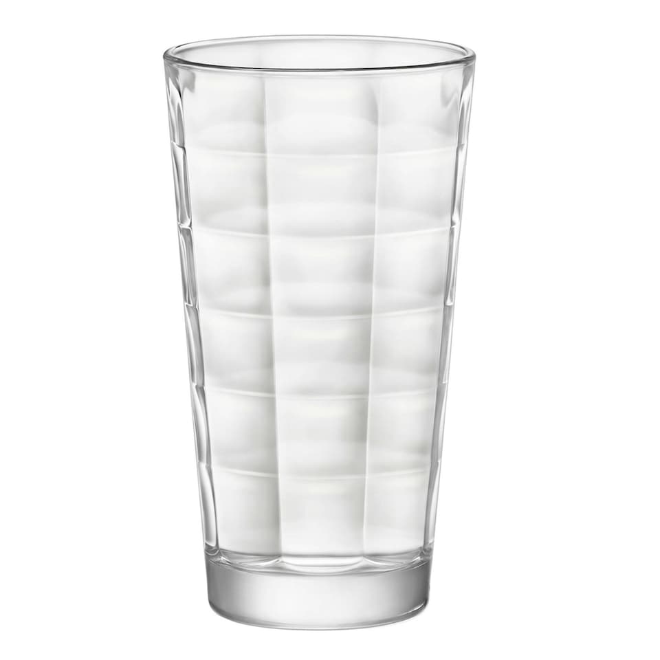 image 1 of Bormioli Rocco Cube Highball Glasses - 365ml - Pack of 6 Clear