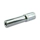 image 2 of 5/32" Deep SAE Socket 1/4" Drive 48mm Length 6 Point Chrome Vanadium Steel