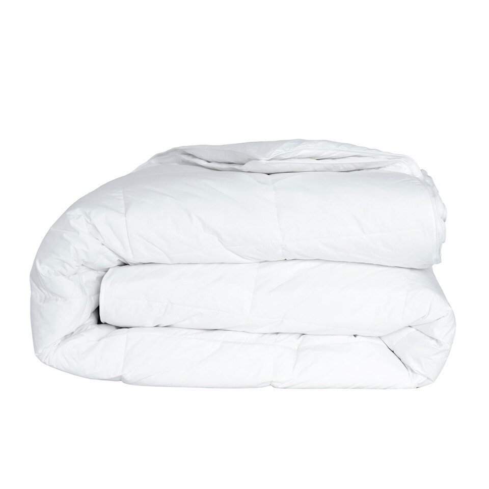 image 1 of Duck Feather & Down Duvet - All Seasons (4.5 + 9 Tog) Single White | White | Single