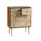 image 3 of Edison 4 Drawer Chest - Solid Mango Wood - L40 x W85 x H80 cm