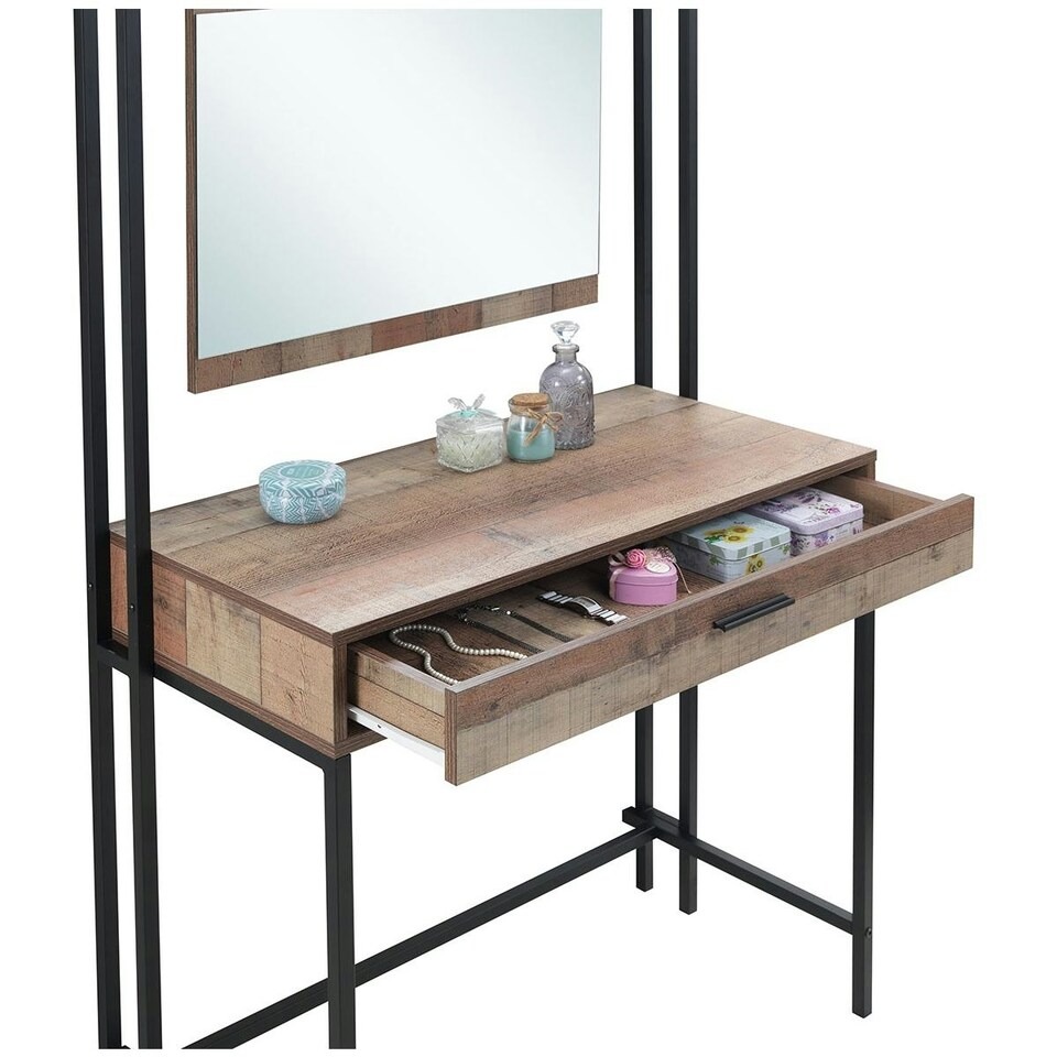 image 1 of Stretton Dressing Table with Vanity Mirror