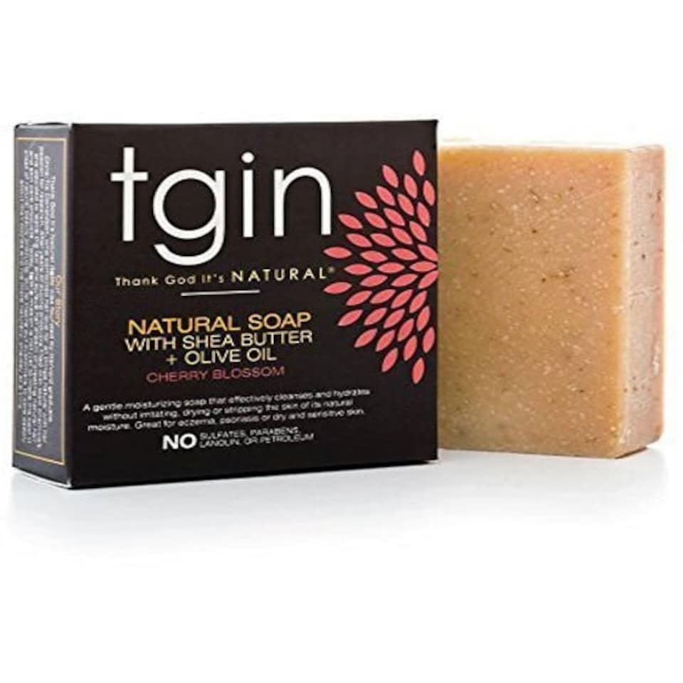 TGIN Natural Soap With Shea Butter Olive Oil And Cherry Blossom