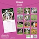 image 3 of Whippet 2026 Calendar | Square Wall Calendar | Dog Breed Gift | Plastic Free Packaging | by Avonside Publishing