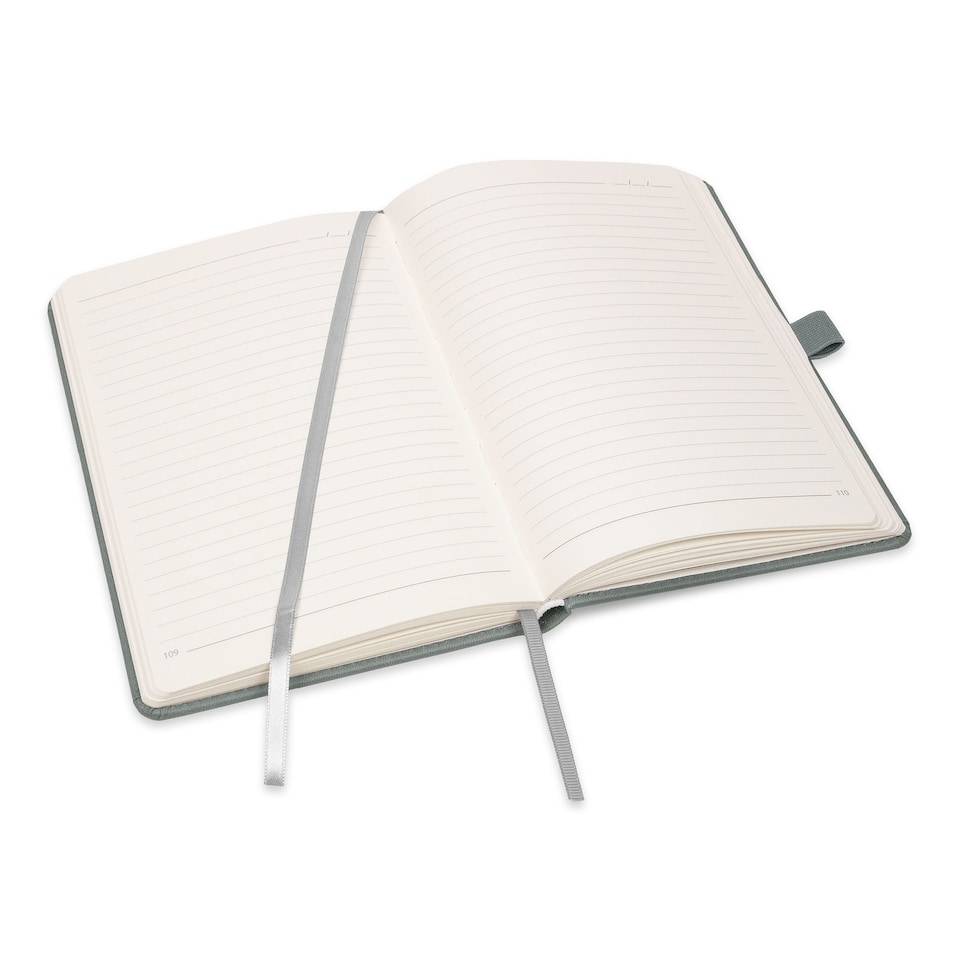 image 1 of Notes London A5 Italian Styled Moretti Notebook Light Grey
