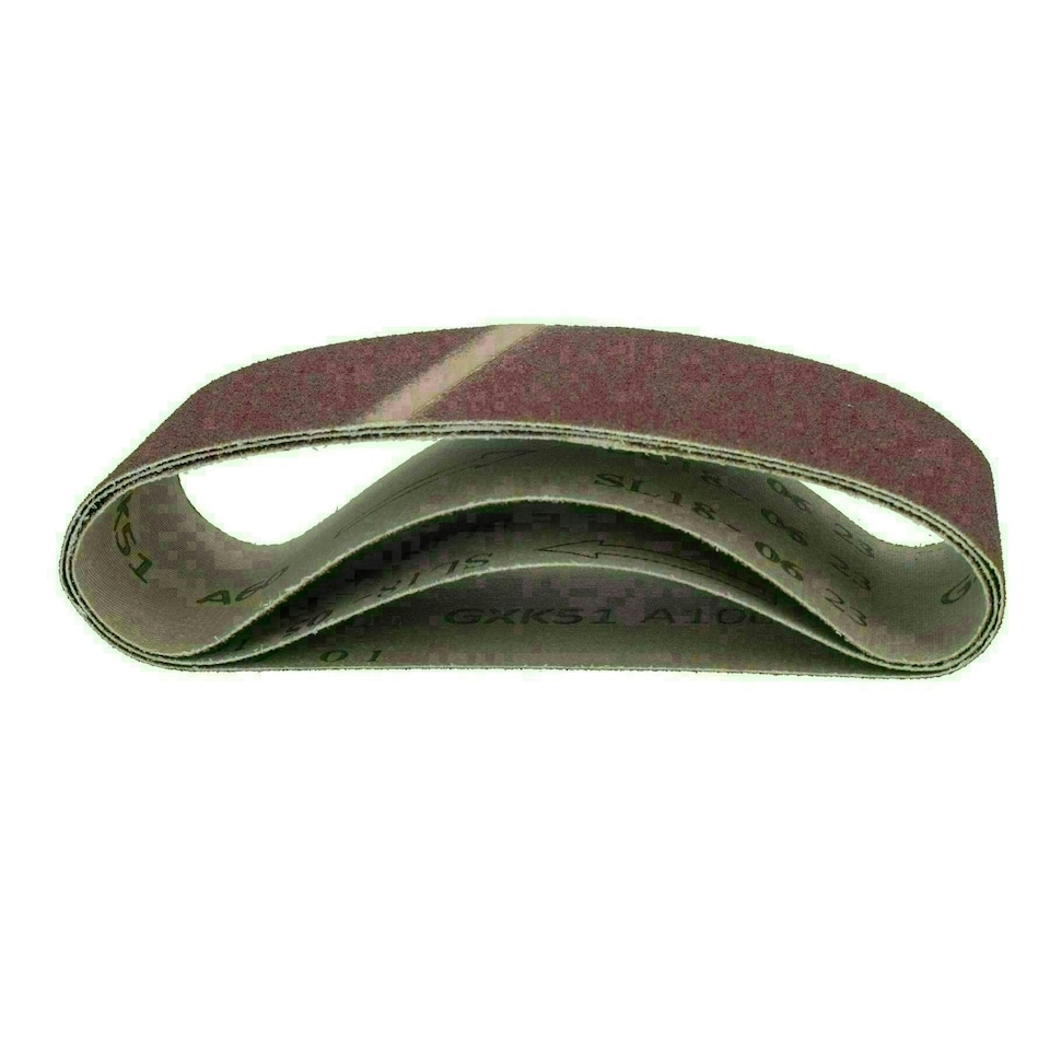 image 1 of 400mm x 60mm Mixed Grit Abrasive Sanding Belts Power File Sander Belt 15pc