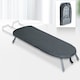 image 6 of Gr8 Home Grey Foldable Table Top Ironing Board Compact Space Saving with Cover Iron Rest