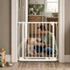 image 6 of Safetots Extra Tall Elite Safety Gate, 225cm - 234cm, Matt White, Extra Tall 96.8cm in Height, Pressure Fit Stair Gate, Baby Gate for Doors Hallways and Spaces, Safety Barrier, Easy Installation
