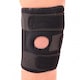image 2 of Adjustable Knee Support Open-Patella Compression Brace Sleeve | Black