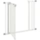 image 8 of PawHut Adjustable Safety Gate w/ 1 Extensions and Four Adjustable Screws, White