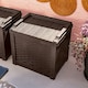 image 5 of Suncast Georgia 83L Storage Box - Java Brown | Brown