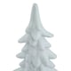 image 2 of Large Snowy Fir Tree - Resin - L13 x W20 x H35 cm - White