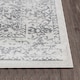image 5 of LIVABLISS Roma-Vintage Traditional Boho Rug 80 x 220 cm | Off-White Grey Charcoal