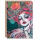 image 1 of Woman Fashion Mad Hatter Colourful Design Her Birthday Card