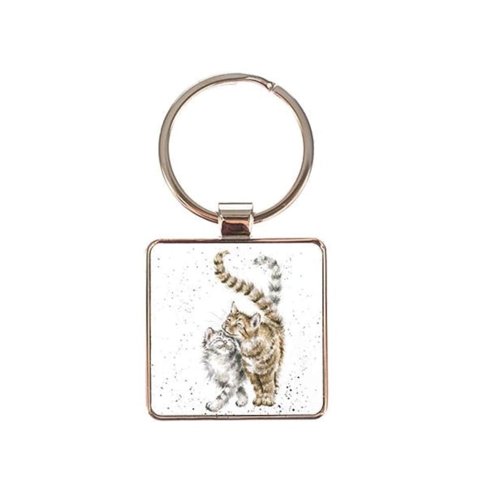 Wrendale Designs 'Feline Good' Cat Keyring