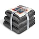 image 1 of Silentnight Heat Genie Self Heating Giant Blanket Grey | Charcoal