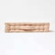 image 5 of Homescapes Cotton Beige Stars Floor Cushion - 50 x 50 cm | Cream | Beige | 50 x 50 cm