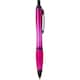image 1 of Floso Nash Contrast Detail Plastic Ballpoint Pen | Pink | Magenta | One Size | 1