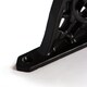 image 2 of Hammer & Tongs Honeycomb Iron Shelf Bracket - D100mm - Black